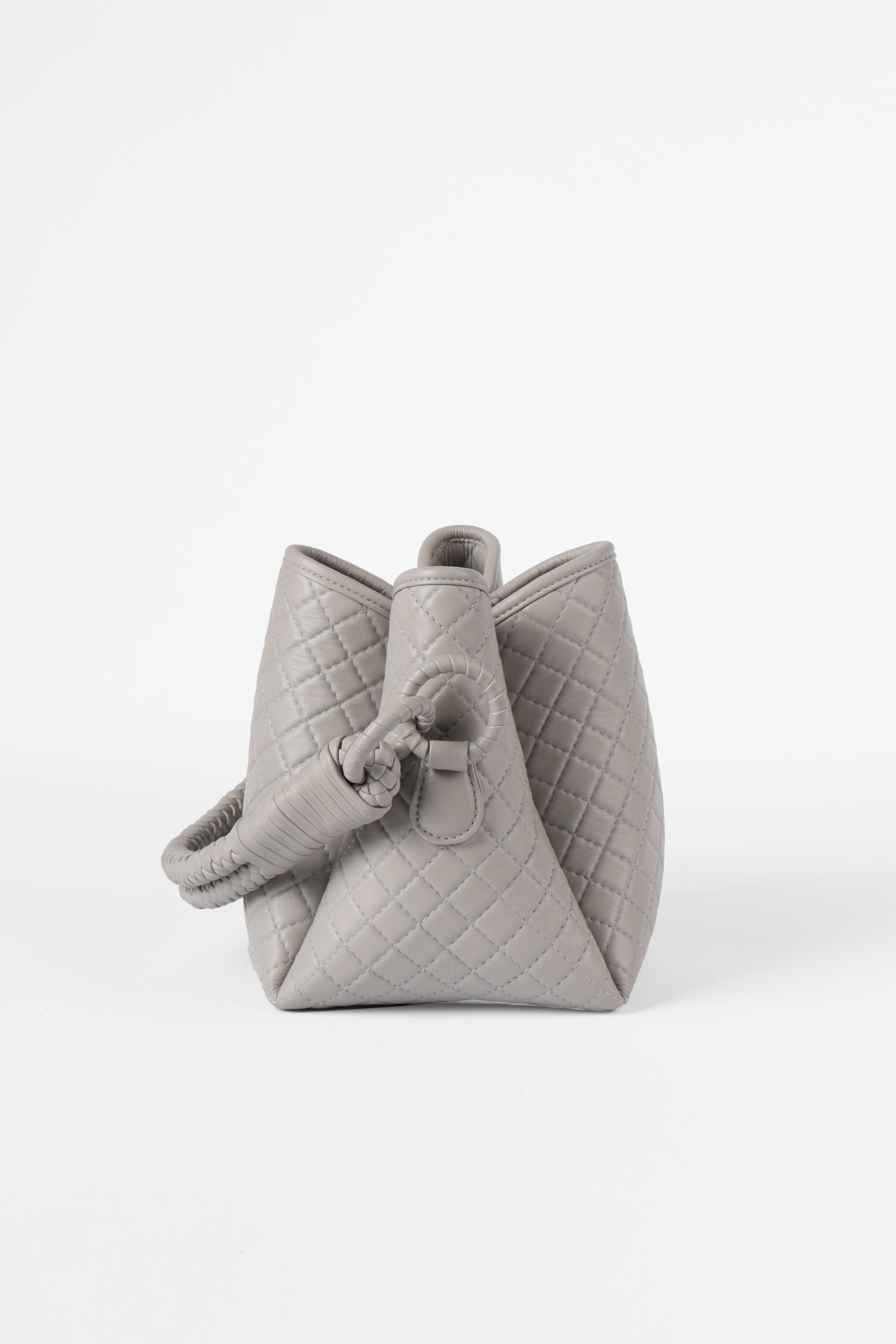 Tulip Mini Bucket Bag, Marble Gray