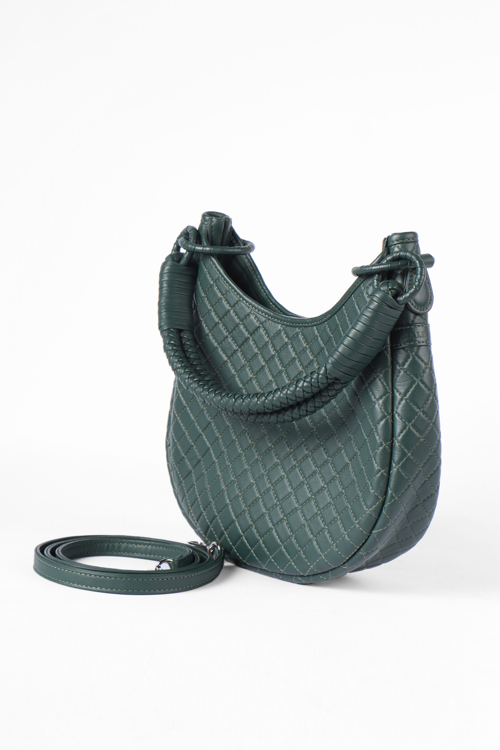 Saddle Shoulder Bag, Green