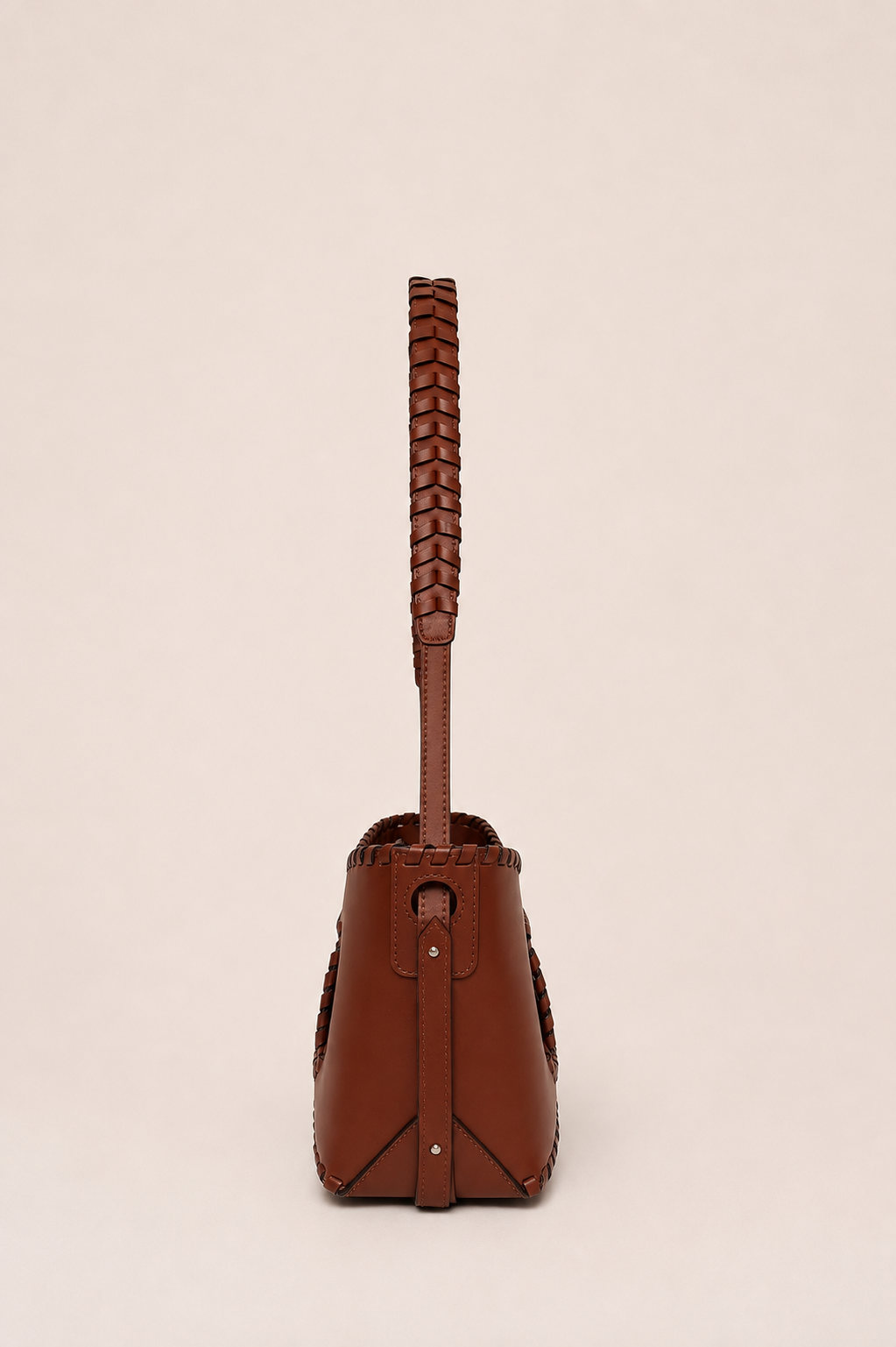 Omamori Bag, Braided - Brown