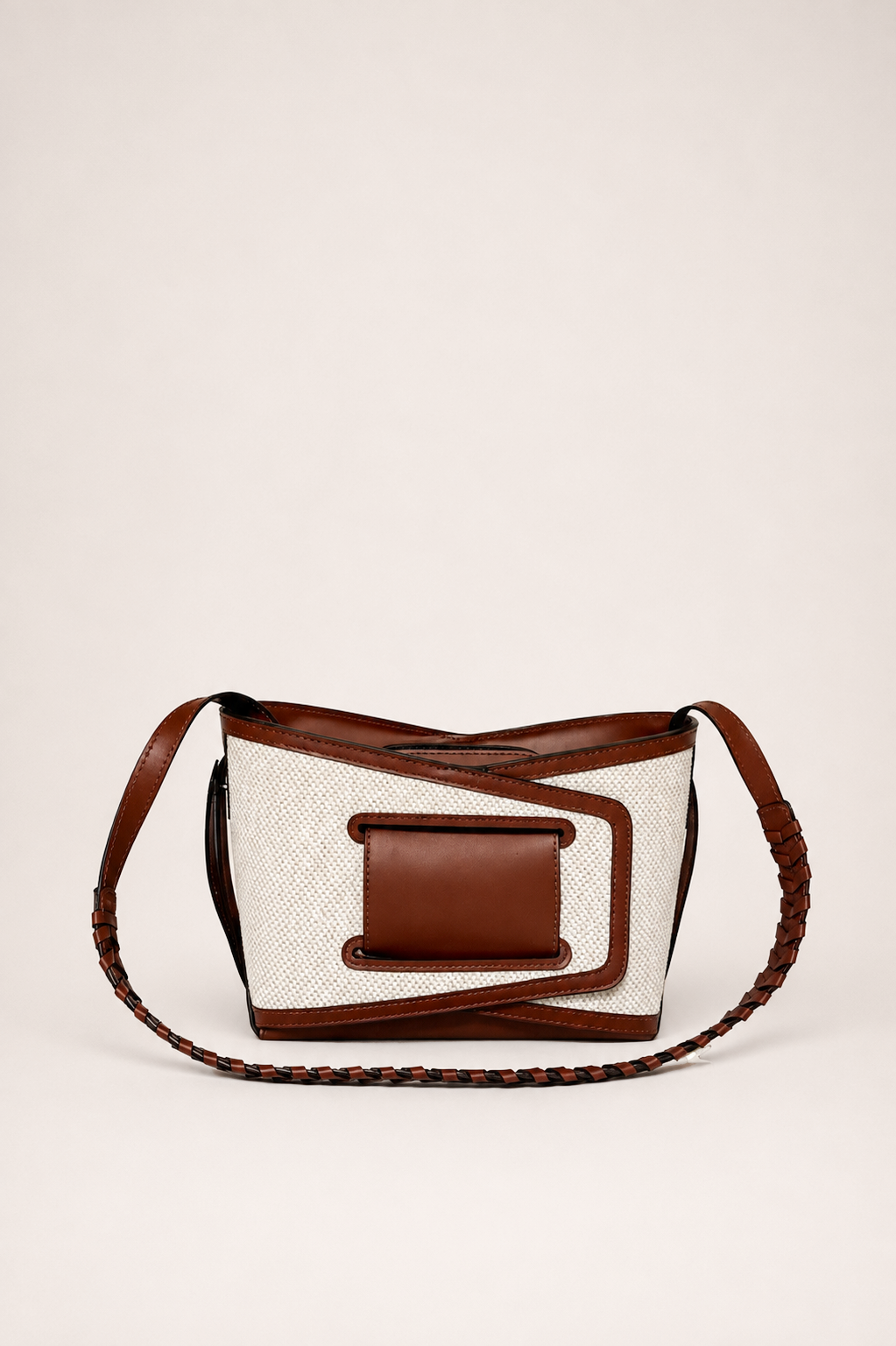 Omamori Bag, Linen - Brown