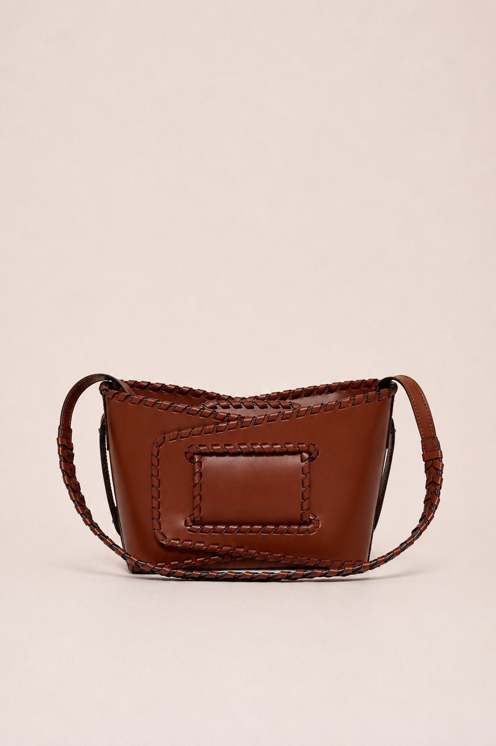 Omamori Bag, Braided - Brown