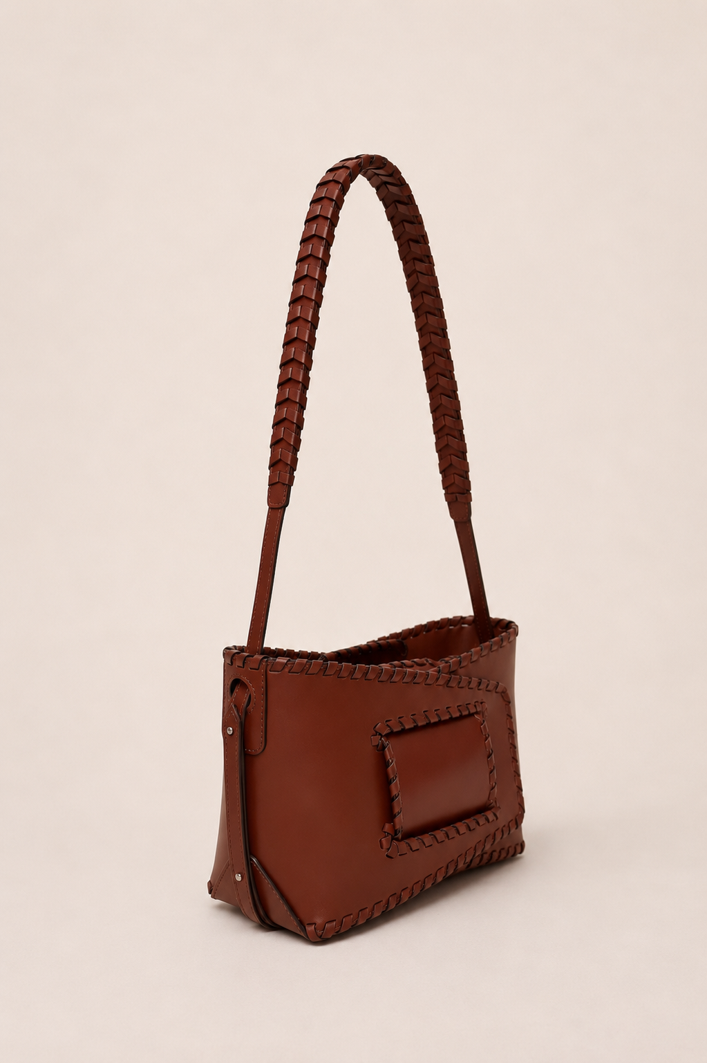 Omamori Bag, Braided - Brown