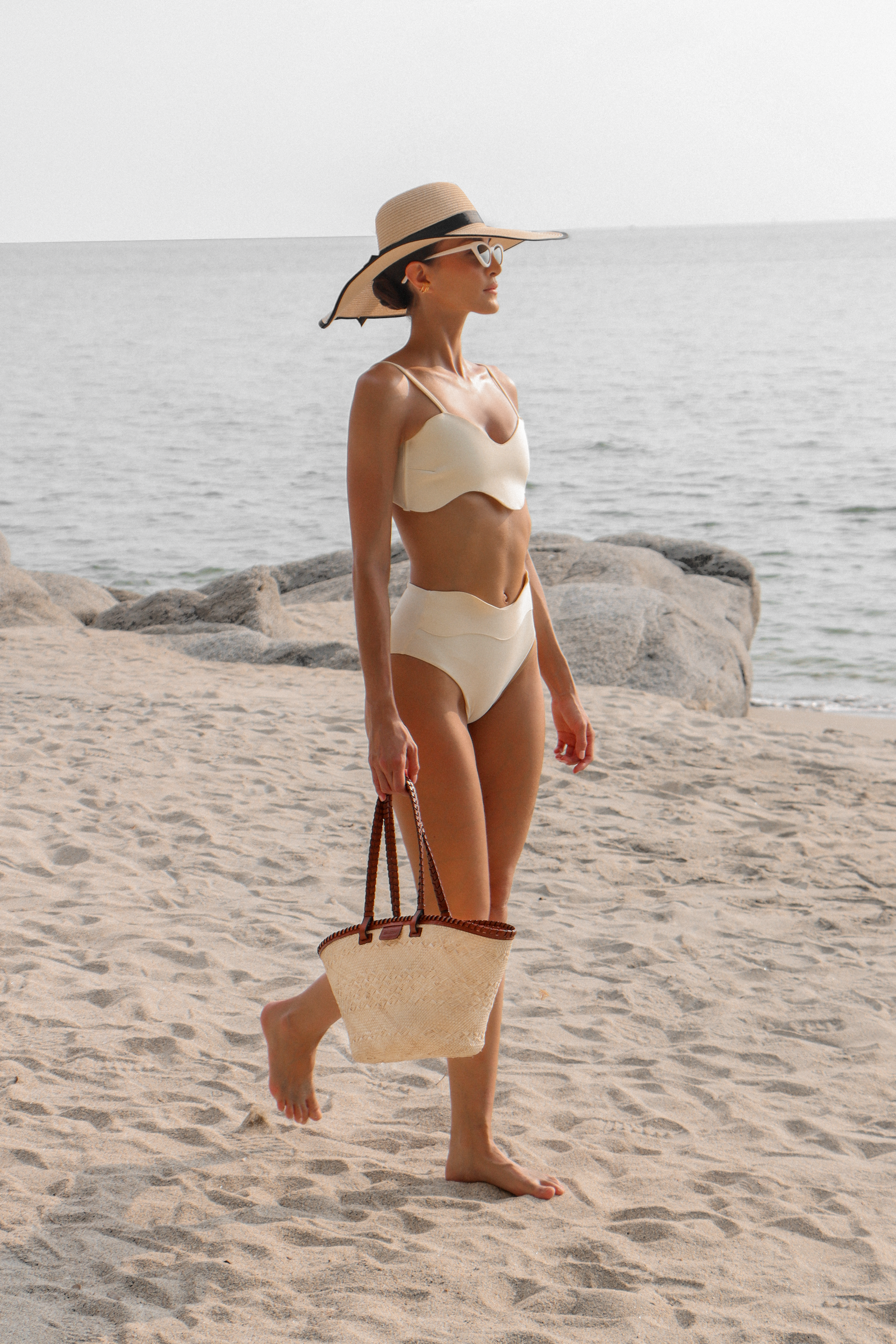 Santorini Basket, Brown