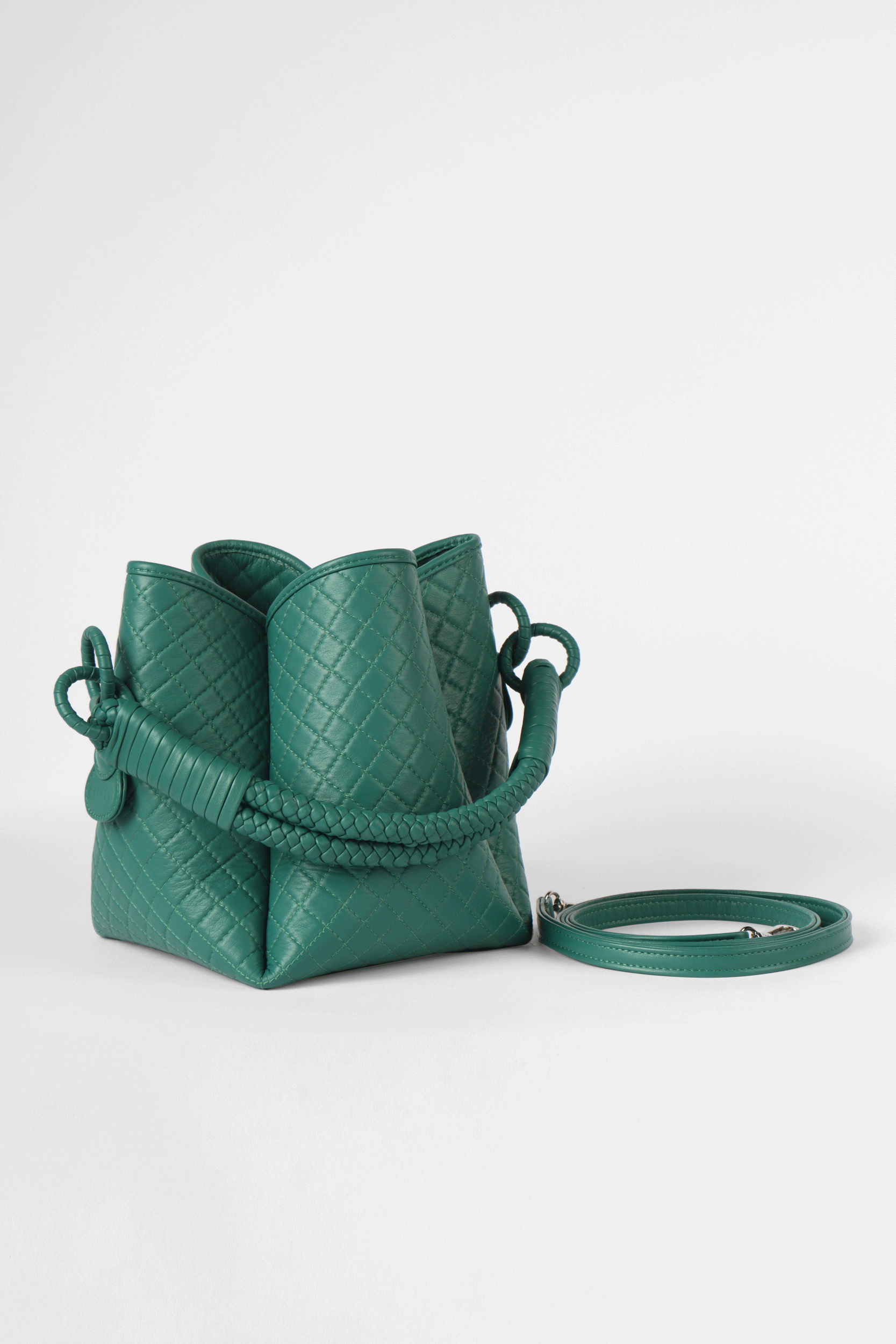 Tulip Bucket Bag, Avocado