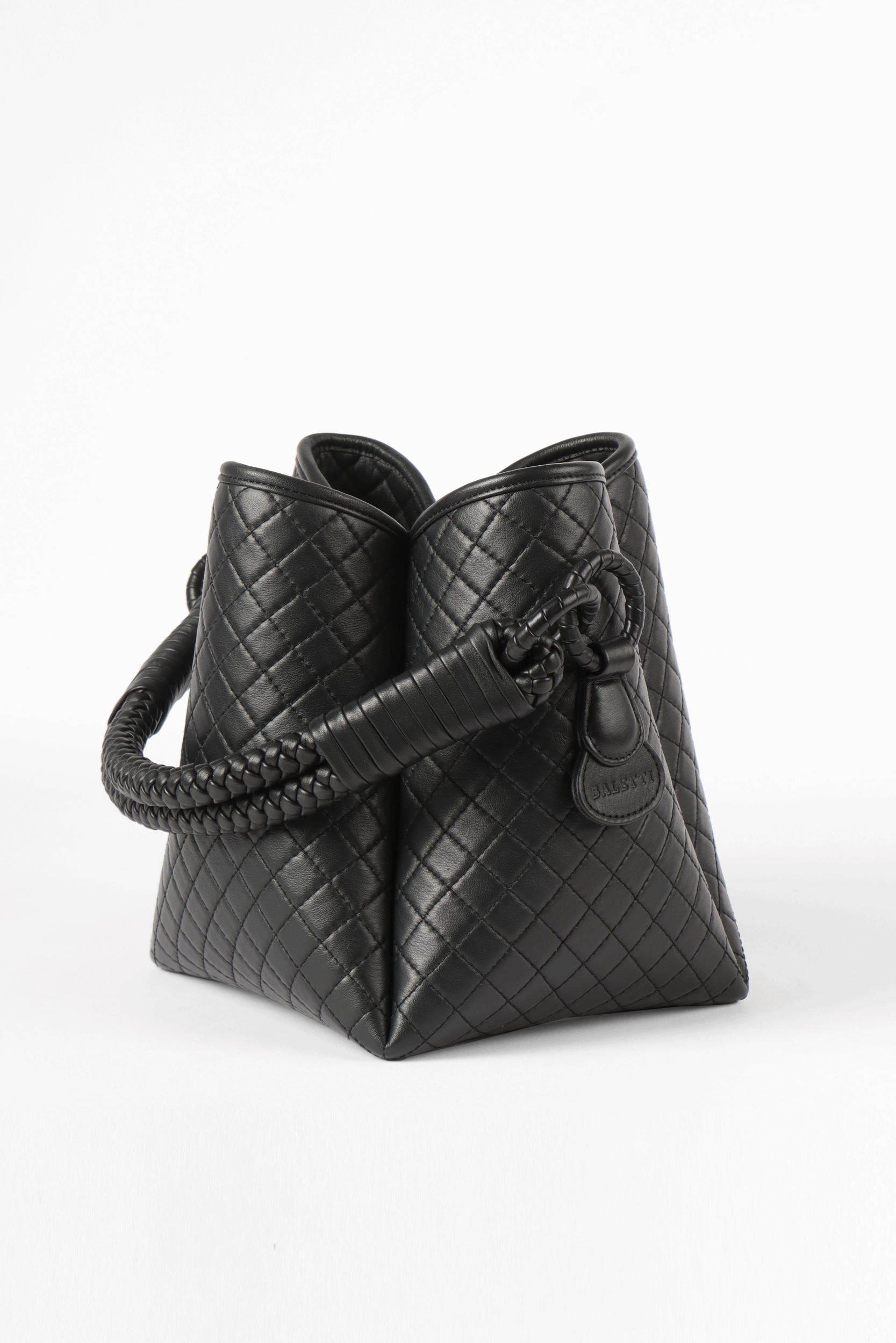 Tulip Bucket Bag, Black