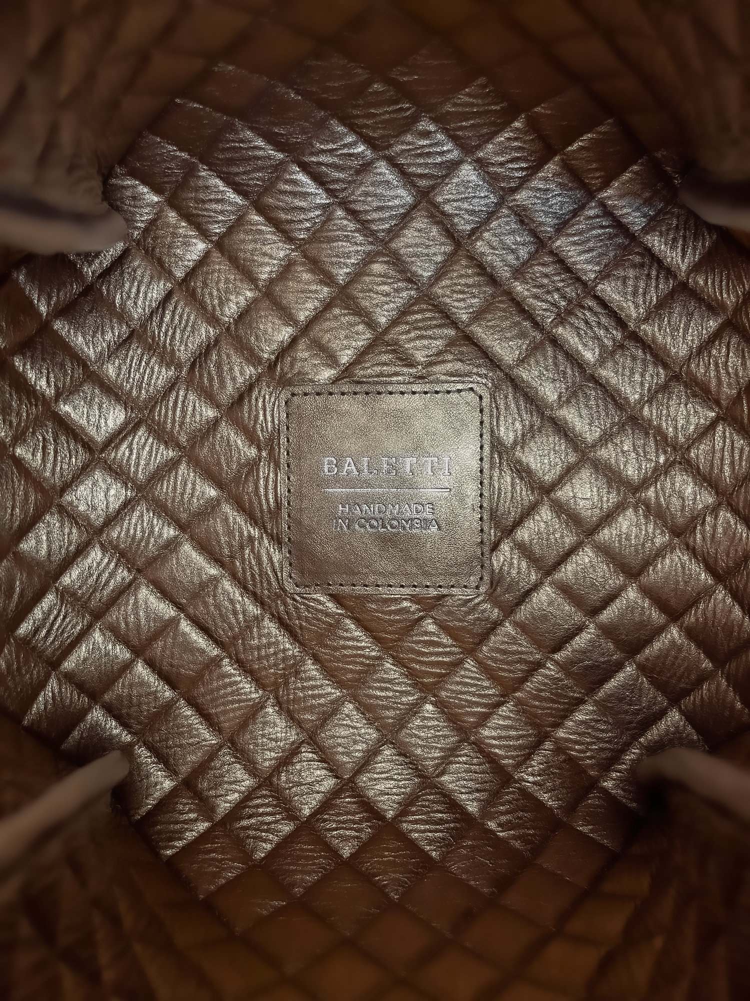 Tulip Mini Bucket Bag, Gold. Limited Edition