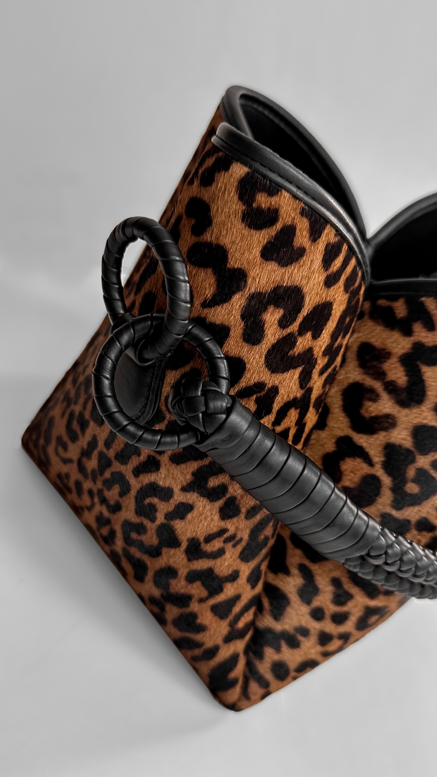 Tulip Bucket Bag, Leopard