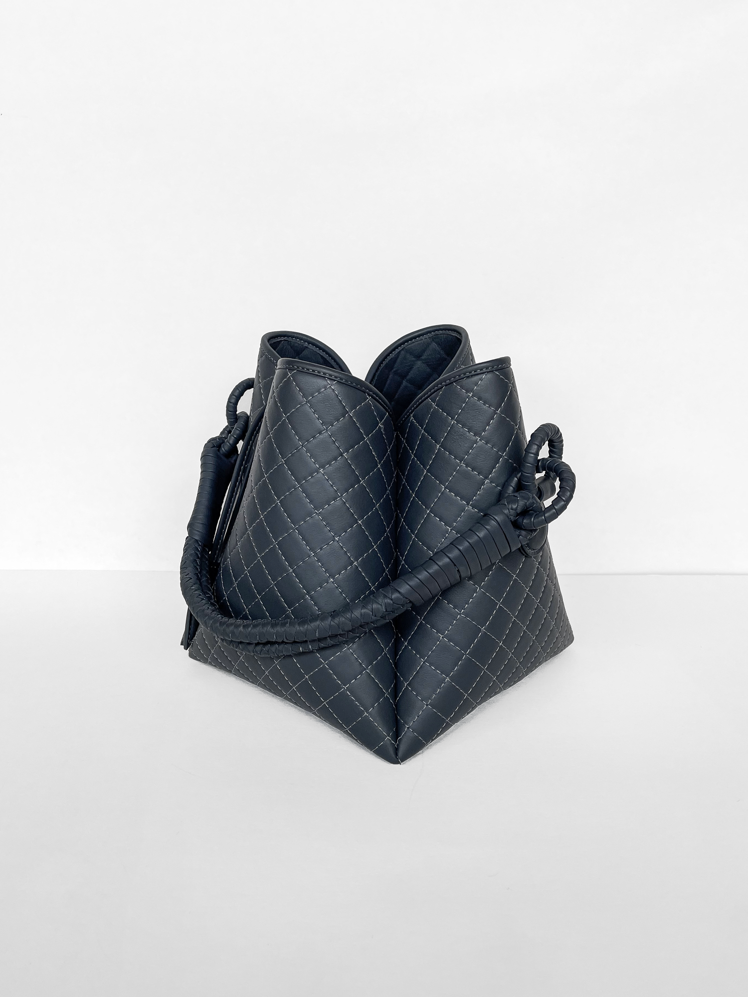 Tulip Bucket Bag, Dark Gray