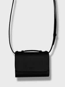 Canvas 3 in 1 convertible Belt bag - Black