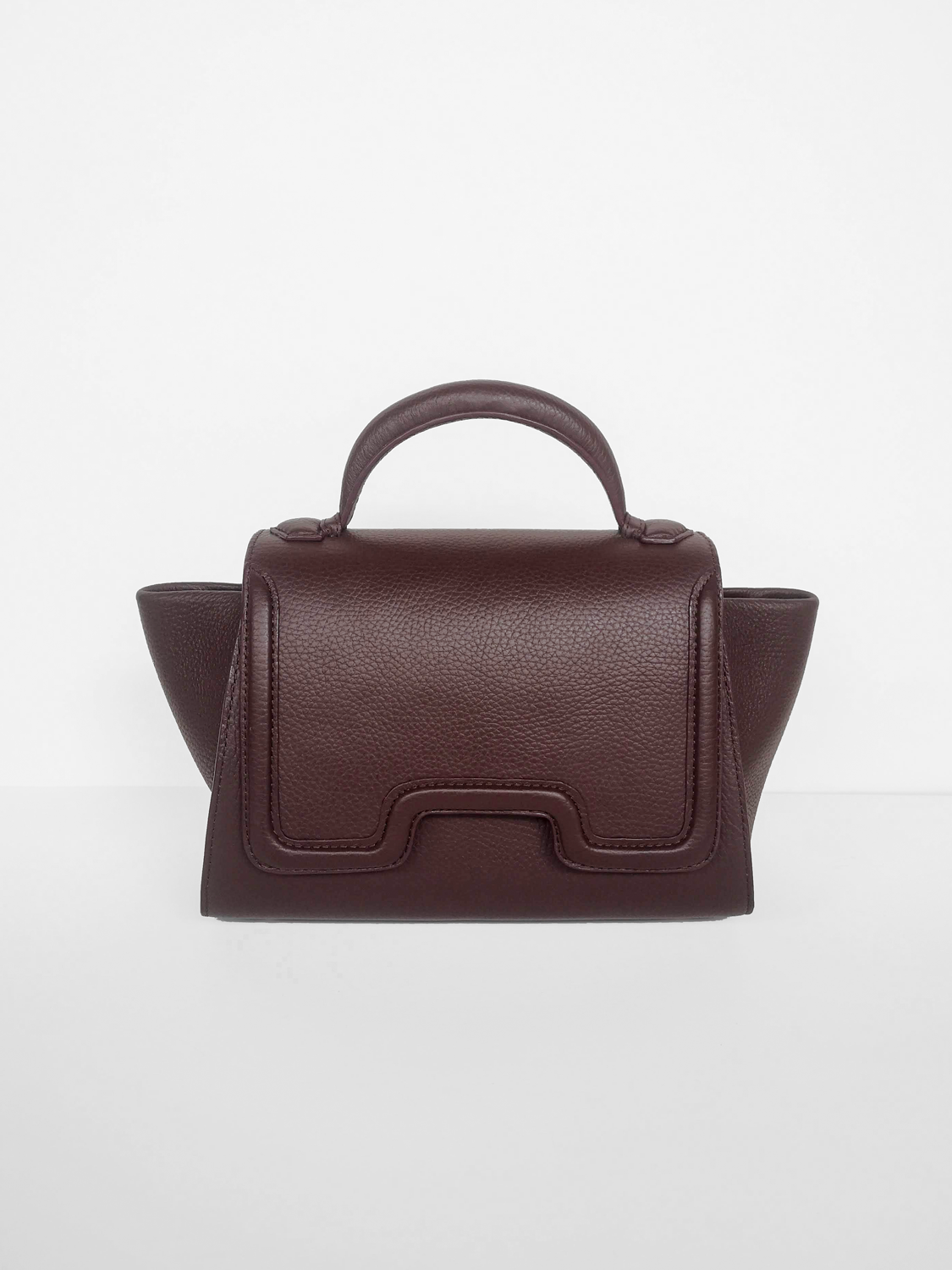 Victoria Malabar Satchel, Aubergine