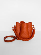 Tulip Mini Bucket Bag, Orange