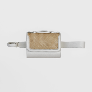 Iraca 3 in 1 convertible Belt bag - Offwhite
