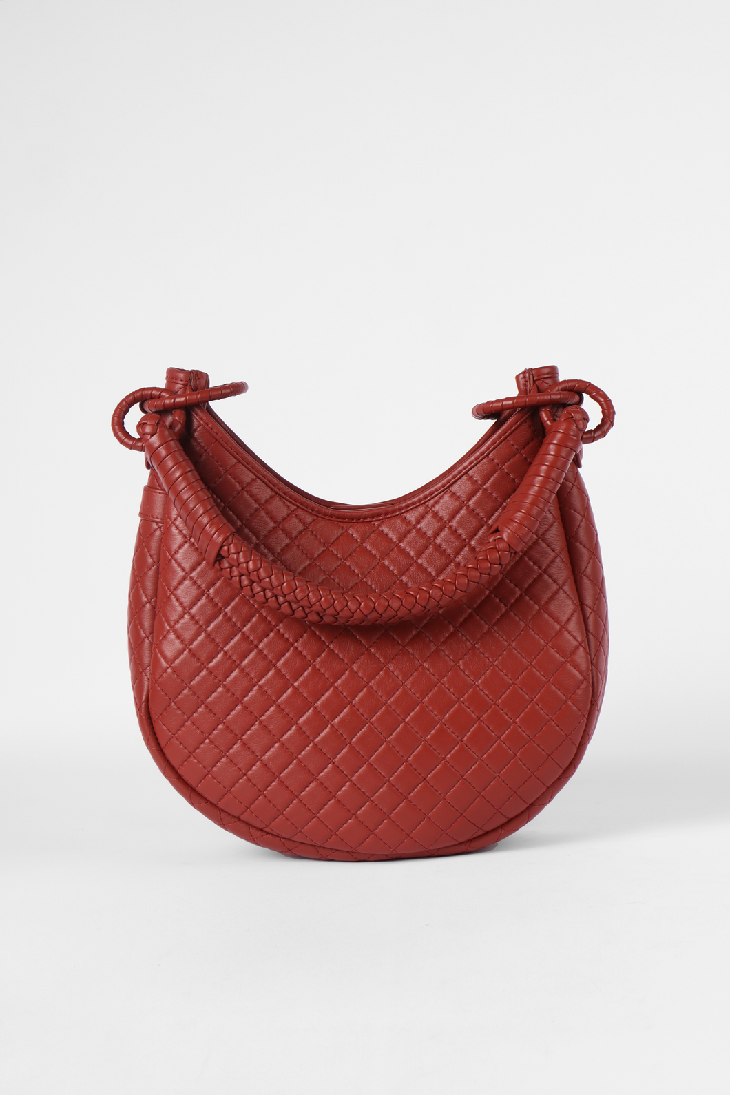 Saddle Shoulder Bag, Brick