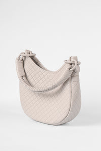 Saddle Shoulder Bag, Beige