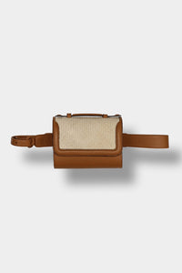 Iraca 3 in 1 convertible Belt bag - Camel