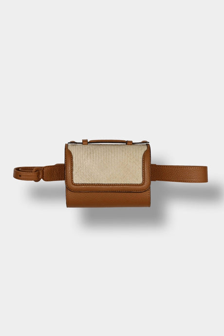 Iraca 3 in 1 convertible Belt bag - Camel