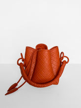 Tulip Mini Bucket Bag, Orange