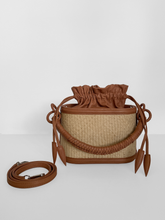 PRE-ORDER Iraca Basket Bucket, Camel