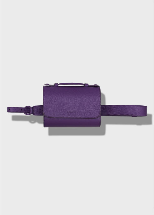 PRE-ORDER Canvas  3 in 1 convertible Belt bag - Purple