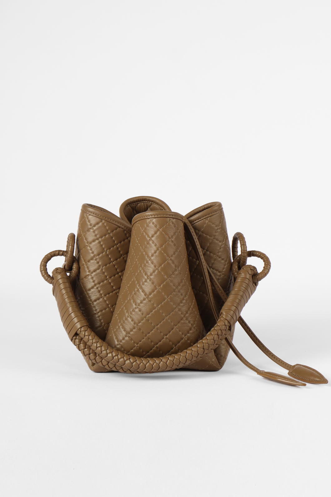 Tulip Mini Bucket Bag, Olive