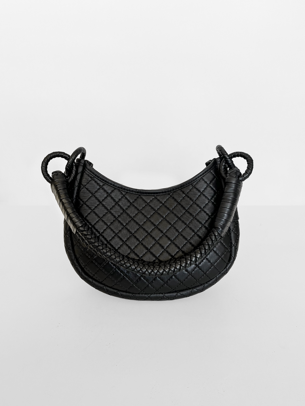 Saddle Mini, Shoulder Bag - Black