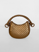 PRE-ORDER Saddle Mini, Shoulder Bag - Gold