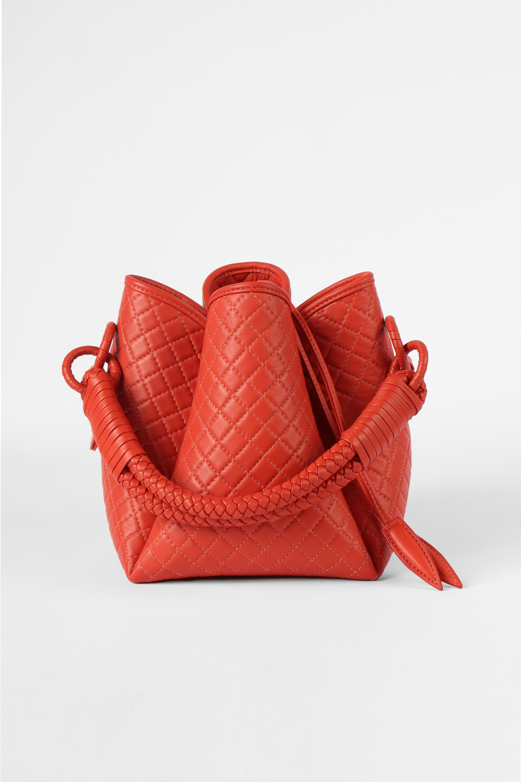 Tulip Bucket Bag, Coral