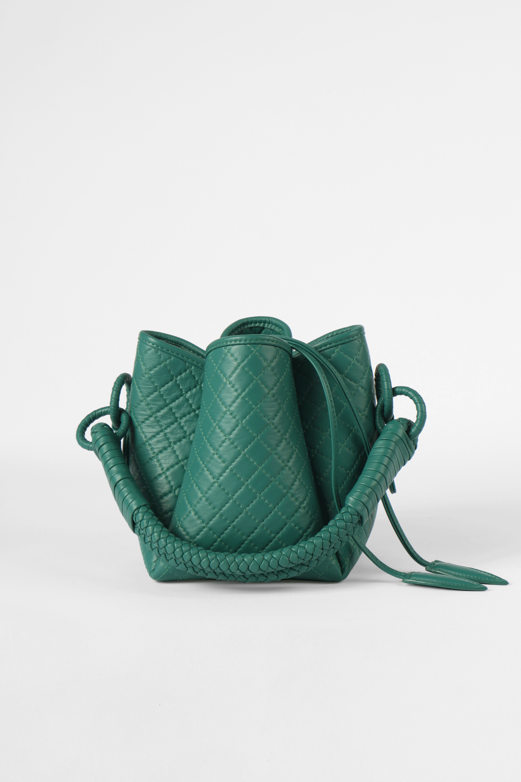 Tulip Mini Bucket Bag, Avocado