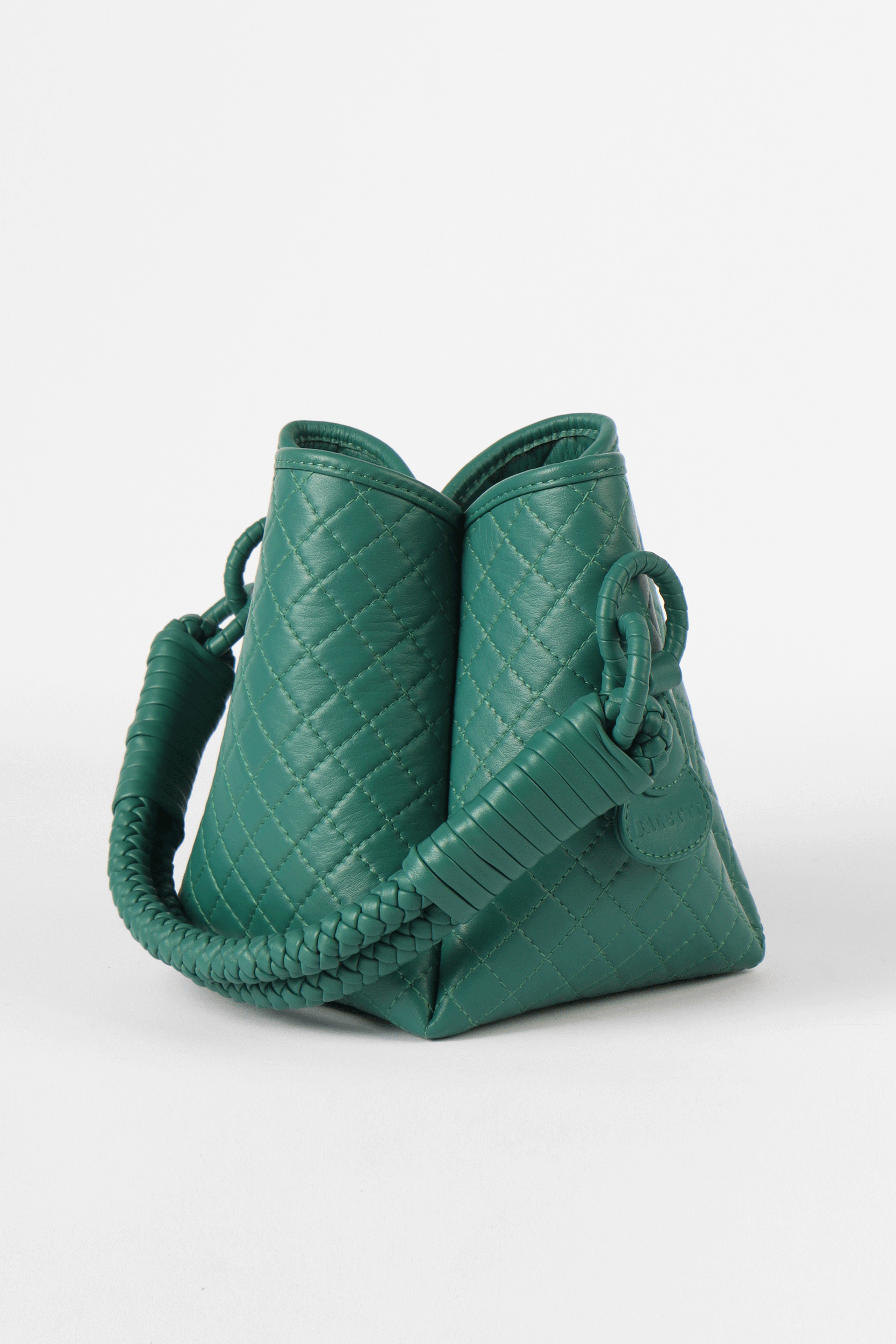 Tulip Mini Bucket Bag, Avocado