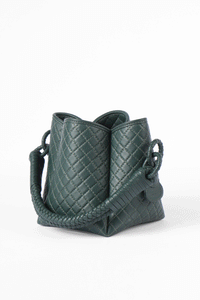 Tulip Mini Bucket Bag, Green