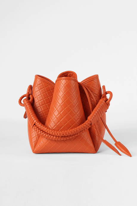 Tulip Bucket Bag, Orange