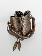 Tulip Mini Bucket Bag, Titanium. Limited Edition