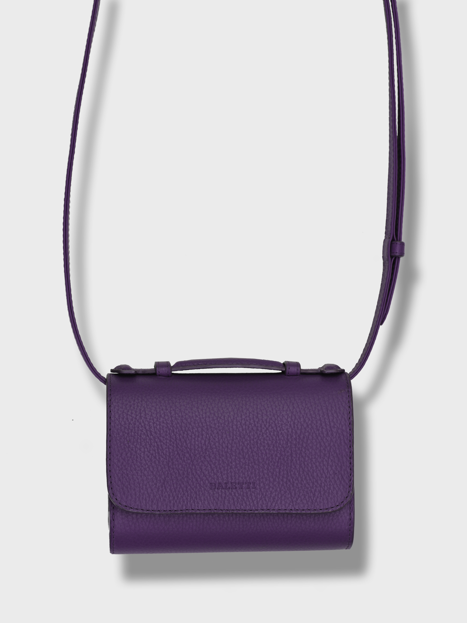 Canvas 3 in 1 convertible Belt bag Purple BALETTI